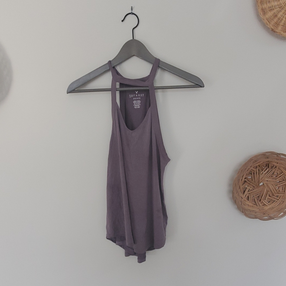 American Eagle Soft & Sexy Sueded Tank